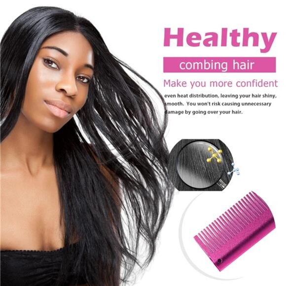 Hot Comb Hair Straightener Heat Pressing Combs, Hot Comb for  display picture 1